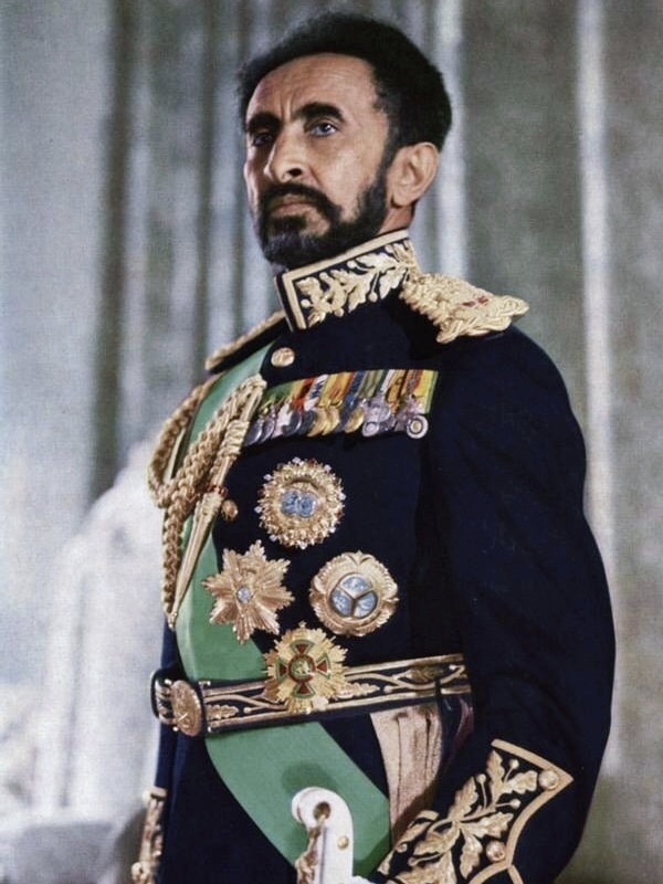 Haile Selassie In Full Dress (cropped)