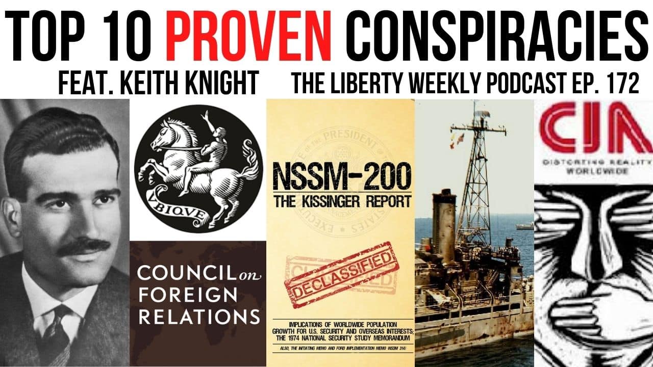Top 10 PROVEN Conspiracies ft. Keith Knight Ep. 172