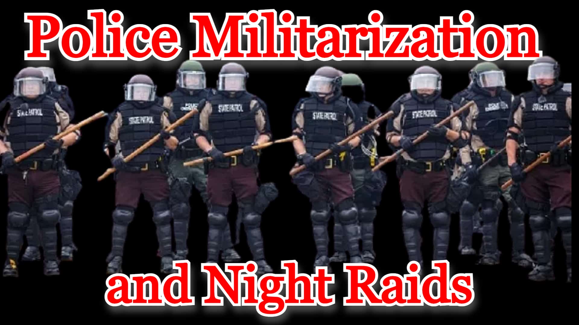 COI #231:  Police Militarization and Night Raids